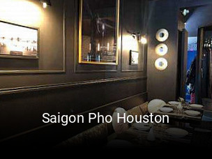 Réserver une table chez Saigon Pho Houston maintenant