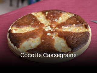 Cocotte Cassegraine réservation
