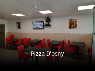 Pizza D'osny réservation de table