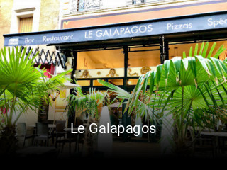 Le Galapagos réservation de table