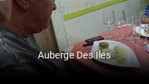 Auberge Des Iles réservation de table