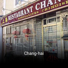 Réserver une table chez Chang-hai maintenant