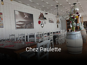 Chez Paulette réservation