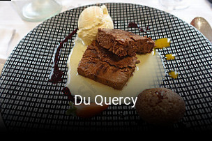 Du Quercy réservation de table