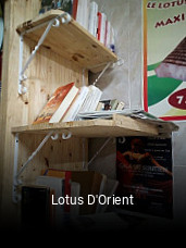 Lotus D'Orient réservation en ligne