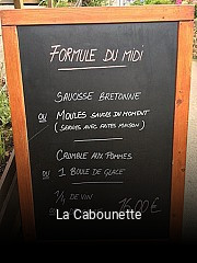 La Cabounette réservation