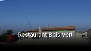 Restaurant Bois Vert réservation de table
