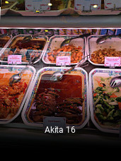 Akita 16 réservation de table