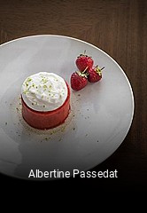 Albertine Passedat réservation de table