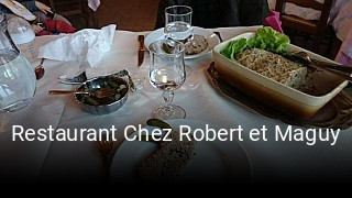 Réserver une table chez Restaurant Chez Robert et Maguy maintenant