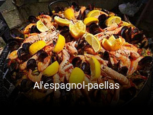Al'espagnol-paellas réservation de table