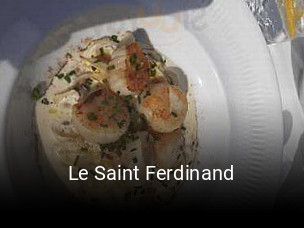 Le Saint Ferdinand réservation de table
