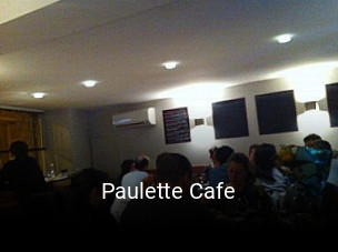 Paulette Cafe réservation de table