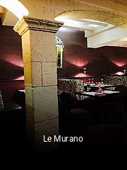 Le Murano réservation de table