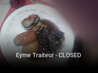 Eyme Traiteur - CLOSED réservation de table