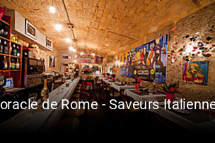L'oracle de Rome - Saveurs Italiennes réservation de table