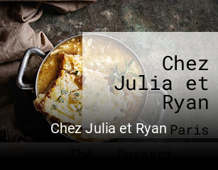 Chez Julia et Ryan réservation en ligne
