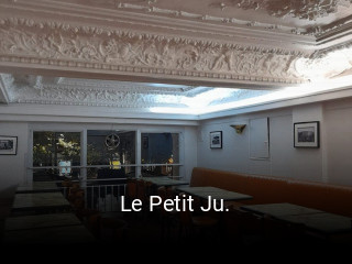 Le Petit Ju. réservation de table