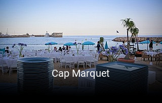 Cap Marquet réservation de table