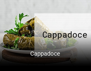 Cappadoce réservation de table