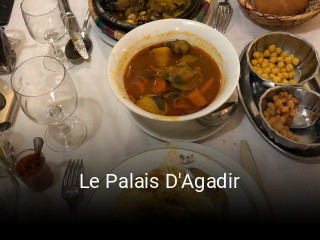 Réserver une table chez Le Palais D'Agadir maintenant