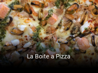 La Boite a Pizza réservation