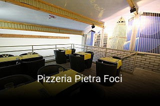 Pizzeria Pietra Foci réservation de table