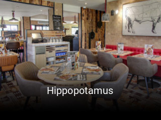 Hippopotamus réservation en ligne