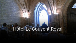 Hôtel Le Couvent Royal réservation de table