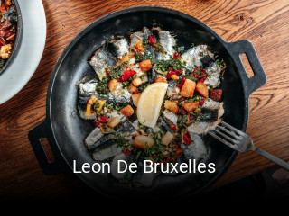 Leon De Bruxelles réservation de table