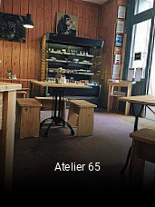 Atelier 65 réservation de table