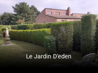 Le Jardin D'eden réservation