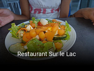 Restaurant Sur le Lac réservation de table