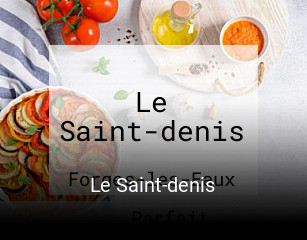 Le Saint-denis réservation