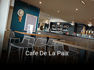 Cafe De La Paix réservation