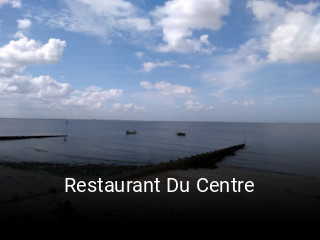 Restaurant Du Centre réservation en ligne