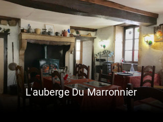 L'auberge Du Marronnier réservation de table