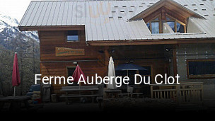 Ferme Auberge Du Clot réservation de table