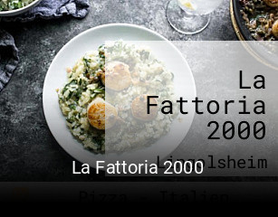 La Fattoria 2000 réservation de table