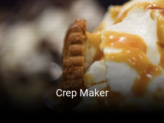 Crep Maker réservation en ligne