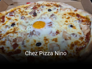 Chez Pizza Nino réservation de table