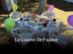 La Cuisine De Pauline réservation de table