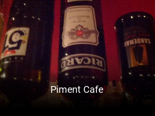 Piment Cafe réservation