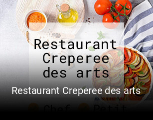Restaurant Creperee des arts réservation en ligne
