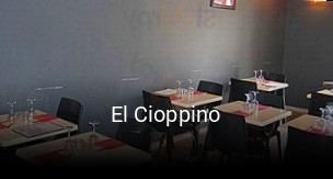 Réserver une table chez El Cioppino maintenant