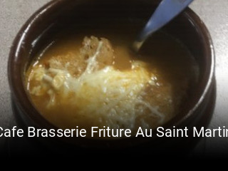 Cafe Brasserie Friture Au Saint Martin réservation