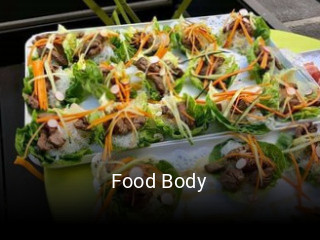 Food Body réservation de table