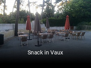 Snack in Vaux réservation de table