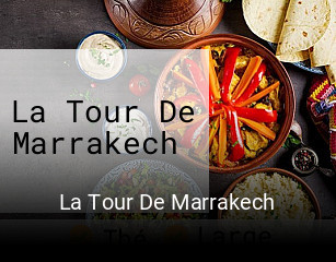 Réserver une table chez La Tour De Marrakech maintenant