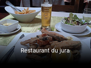 Réserver une table chez Restaurant du jura maintenant